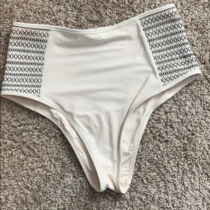 High waisted aerie bikini bottoms